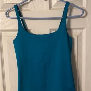 Teal Strap Top-New York and Company
